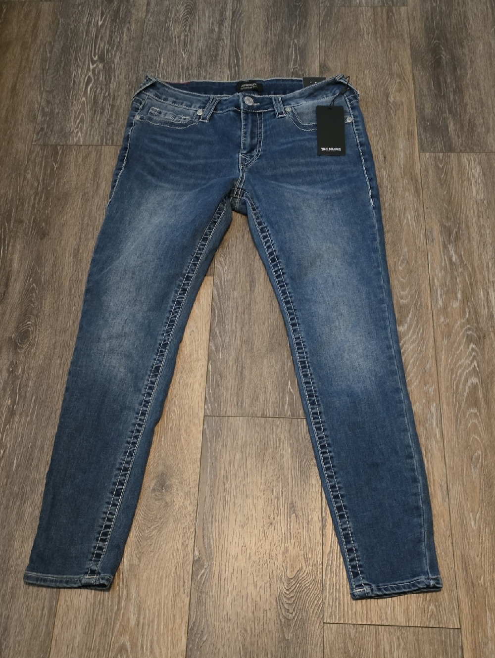 True Religion Men's Size 30 Jennie Big T Mr. Skinny Jeans New w/ Tags!